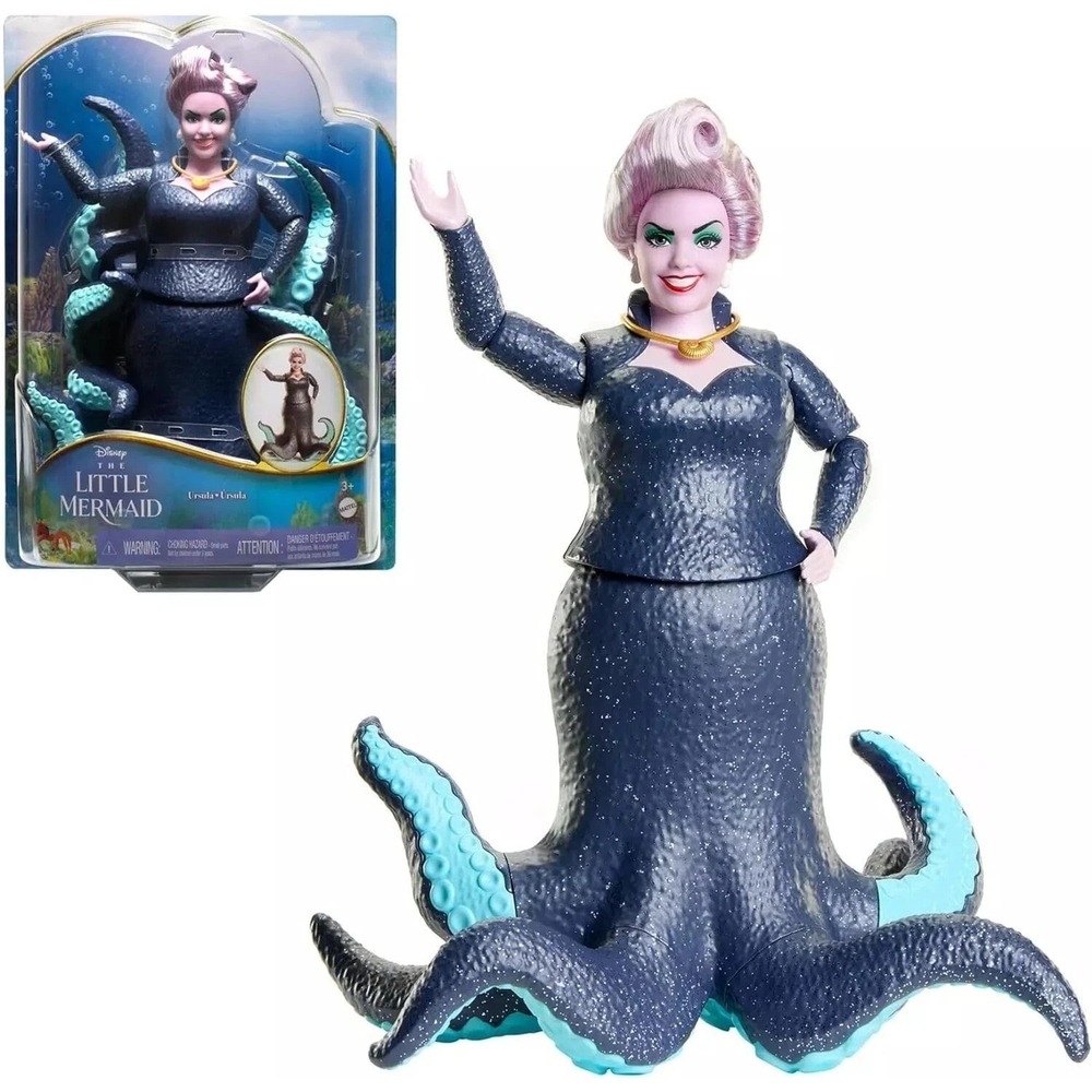 Disney The Little Mermaid Ursula Fashion Doll & Accessory Inspired by the Movie